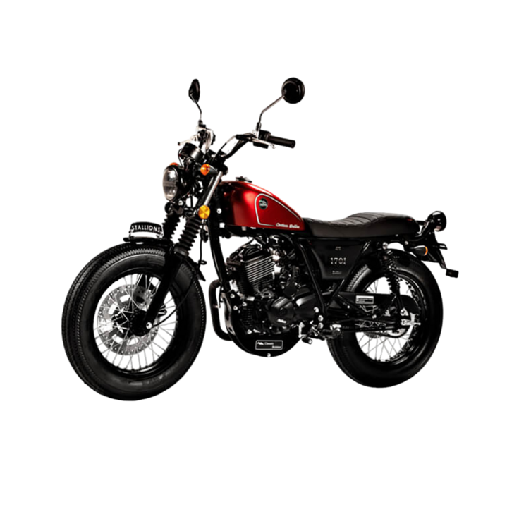 Stallios ct170i BOBBER black and red