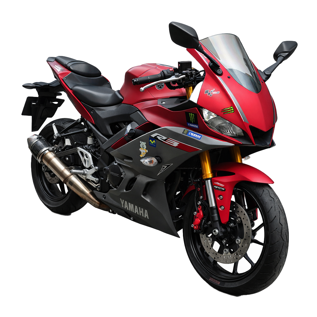 Yamaha YZF R3 Red